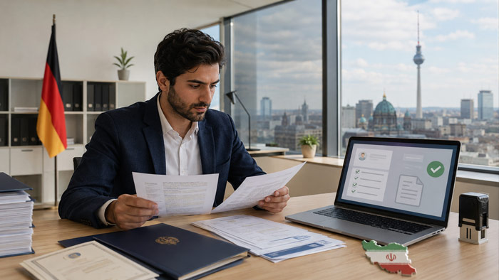 ZAB آلمان چیست؟ راهنمای کامل ارزیابی مدرک دانشگاهی ایرانی‌ها برای ویزا، کار و بلوکارت